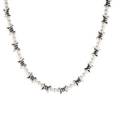 Stainless Steel Barbed Wire Necklace for Men Women