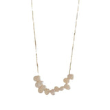 Metal Chain Choker Necklace for Women Pearl Unique Accessories