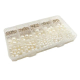 720pcs Love Heart Pearls Acrylic Beads for DIY Jewelry Making