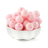 15/20mm Golf Ball Beads Pearl Round Acrylic Jewelry Making DIY Pacifier Chain