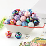 15/20mm Golf Ball Beads Pearl Round Acrylic Jewelry Making DIY Pacifier Chain