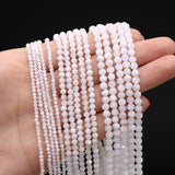 Gem Multicolor Agate Apatite Faceted Loose Beads for Jewelry Making