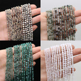 Gem Multicolor Agate Apatite Faceted Loose Beads for Jewelry Making