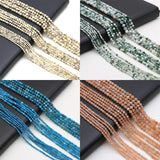 Gem Multicolor Agate Apatite Faceted Loose Beads for Jewelry Making