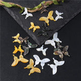 Shell Butterfly Carved Charms Mother of Pearl Oyster Beads for Diy Necklace