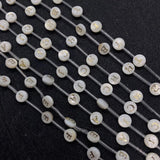 Mother of Pearl Beads Letter A-Z for DIY Necklaces Bracelets