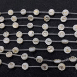Mother of Pearl Beads Letter A-Z for DIY Necklaces Bracelets