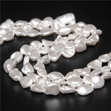 Multicolor Mother of Pearl Shell Pearl Bead Irregular Shape Bead