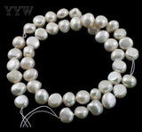 8-9mm Natural Freshwater Pearl Beads Loose Baroque DIY Jewelry Making