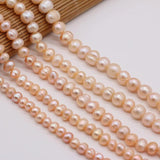 Pink Purple Round Pearl Beads 5/6/7/8/9/10mm