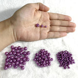 Glass Pearls Purple Lilac Beads DIY Jewelry Making