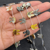 3pcs Rabbit Mother of Pearl Shell Beads DIY Jewelry Necklace Bracelet