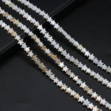 Mother of Pearl Pentacle Shell Beads for Jewelry Making