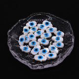 Fatima Hamsa Hand Evil Eye Spacer Beads Natural Mother of Pearl Shell