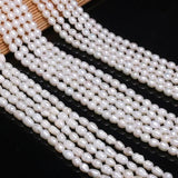 Freshwater Pearl Rice Beads DIY Jewelry Accessory