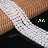 Freshwater Pearl Rice Beads DIY Jewelry Accessory