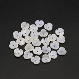 10Pcs Clover Mother of Pearl Shell Beads for Jewelry Making DIY Necklace