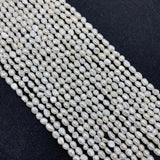 Irregular Shape AA Natural Freshwater Pearl Straight Hole Loose Pearl Beads