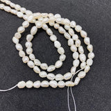 Irregular Shape AA Natural Freshwater Pearl Straight Hole Loose Pearl Beads