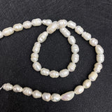 4mm Small Natural Freshwater Pearl Bead Rice Shape Loose Beads