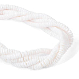 Natural Heishi Pearl Beads Flat Shell Beads Jewelry Making
