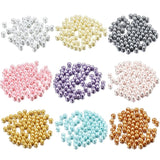 100Pcs Glass Bead Round Spacer Bead for Jewelry Making