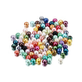 100Pcs Glass Bead Round Spacer Bead for Jewelry Making
