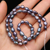 Freshwater Pearl Beads Irregular Punch Loose Beads for Jewelry Making