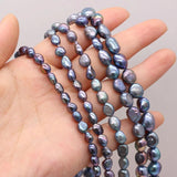 Freshwater Pearl Beads Irregular Punch Loose Beads for Jewelry Making