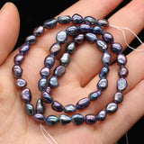 Freshwater Pearl Beads Irregular Punch Loose Beads for Jewelry Making