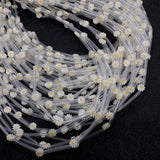 5pcs/bag Daisy Sunflower MOP Shell Beads for DIY Jewelry Making