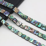 5 Pcs Abalone Shell Square Mother of Pearl DIY Jewelry Making Necklace Bracelet