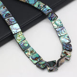 5 Pcs Abalone Shell Square Mother of Pearl DIY Jewelry Making Necklace Bracelet