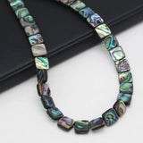 5 Pcs Abalone Shell Square Mother of Pearl DIY Jewelry Making Necklace Bracelet