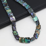 5 Pcs Abalone Shell Square Mother of Pearl DIY Jewelry Making Necklace Bracelet
