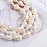 15x20mm Natural Freshwater Pearl Baroque Shape Tail Pearl