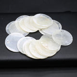Mother of Pearl Shell Charms Beads for DIY Necklace Earrings 20pcs