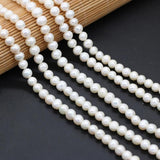 7-8mm Freshwater Pearl Beads Natural Potato Shape for Jewelry Making