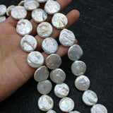 Freshwater Pearl Vintage Button Jewelry 19-20mm