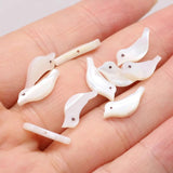 10Pcs Sea Shell Animal Beads Mother of Pearl for DIY Jewelry Making