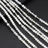 Mother of Pearl Heart Shape Shell Beads for Jewelry Making DIY