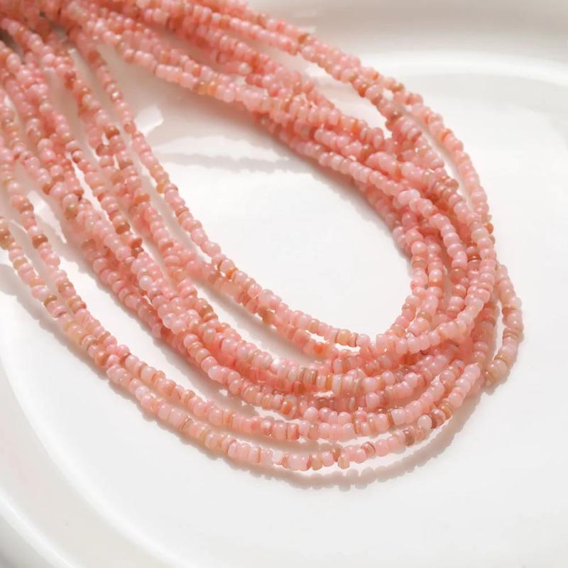 3mm Shell Bead Chip Heishi Loose Bead DIY Jewelry Making