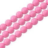 Glass Pearls Round Beads DIY Bracelet Earrings Necklace for Jewelry Making