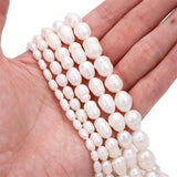 10pcs Natural Freshwater Pearl Rice Beads Jewelry Making DIY Bracelet Necklace