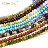 6mm Natural Stone Labradorite Agate Spacer Beads DIY Jewelry Making