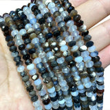 6mm Natural Stone Labradorite Agate Spacer Beads DIY Jewelry Making