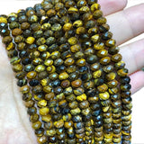 6mm Natural Stone Labradorite Agate Spacer Beads DIY Jewelry Making