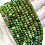 6mm Natural Stone Labradorite Agate Spacer Beads DIY Jewelry Making