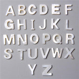 26 Letter A-Z Mother Of Pearl Beads Shell Alphabet Bead For Jewelry Making