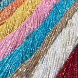 Natural Freshwater Shell Beads Mother-of-Pearl DIY Necklace Earrings 3.5mm